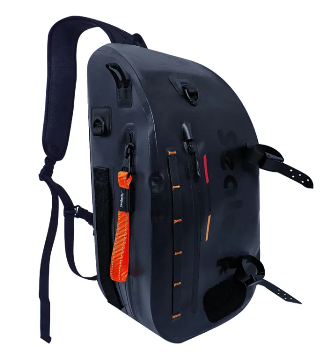Fly Fishing Sling Pack กระเป๋าสะพายไหล่ตกปลาแบบปรับได้