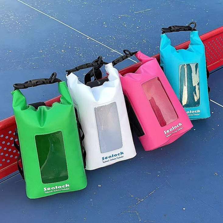 Sealock ใหม่แฟชั่นถุงกันน้ำแห้งม้วนกระสอบการบีบอัดแห้งด้านบน