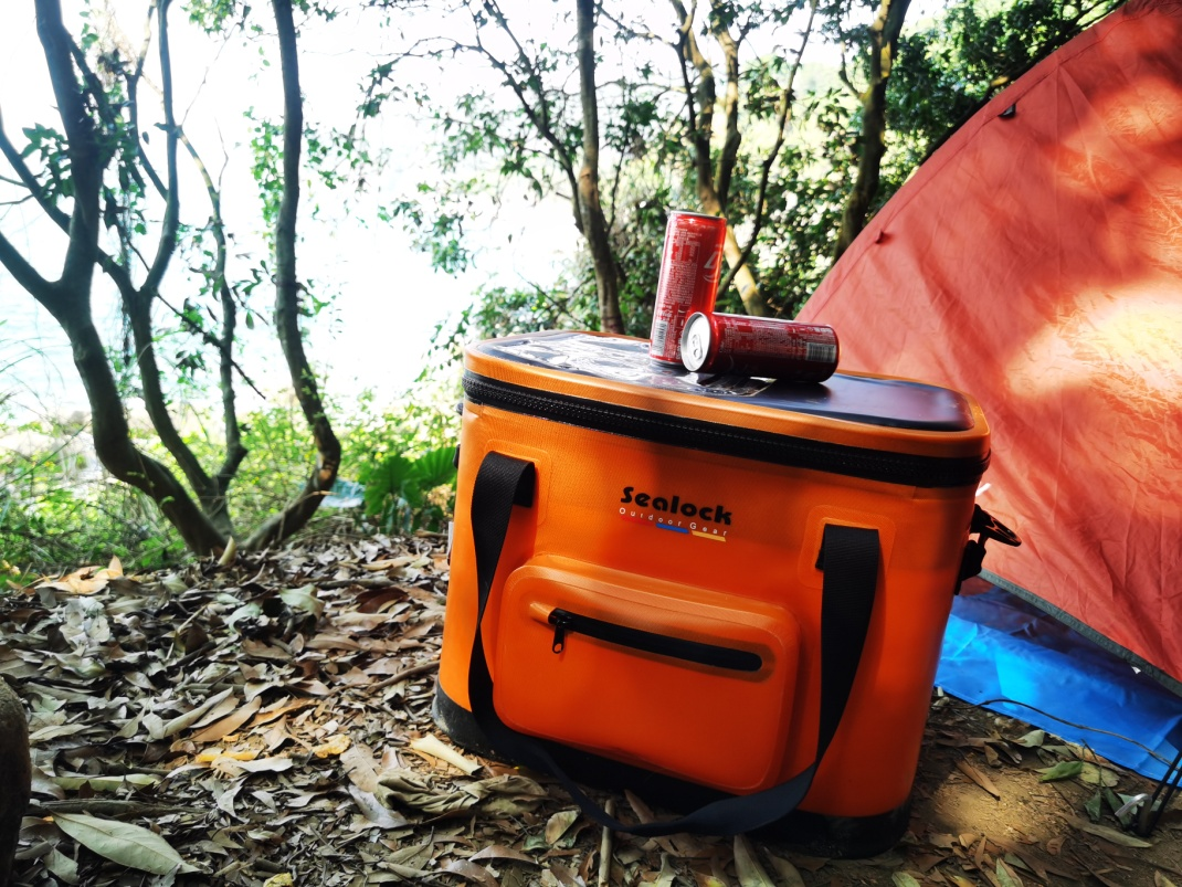 Soft Cooler Bag 24 กระป๋องแบบพกพา Leak-Proof Soft Pack Cooler