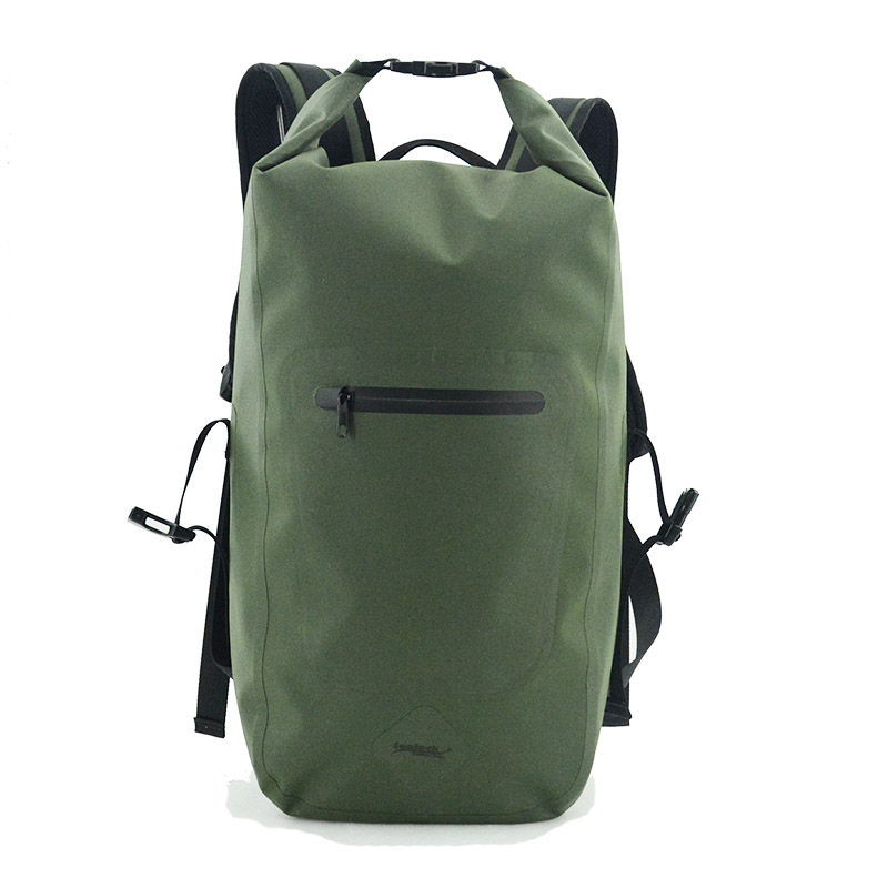 กระเป๋าเป้สะพายหลัง Roll Top Rucksack กันน้ำโดยผู้ผลิตในเวียดนาม