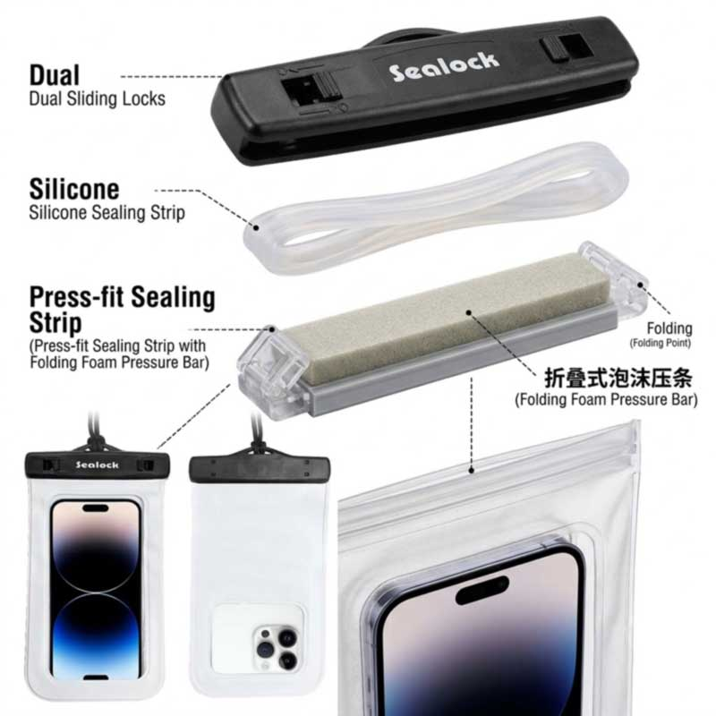 คู่มือการผลิตกระเป๋าโทรศัพท์กันน้ำ IPX8