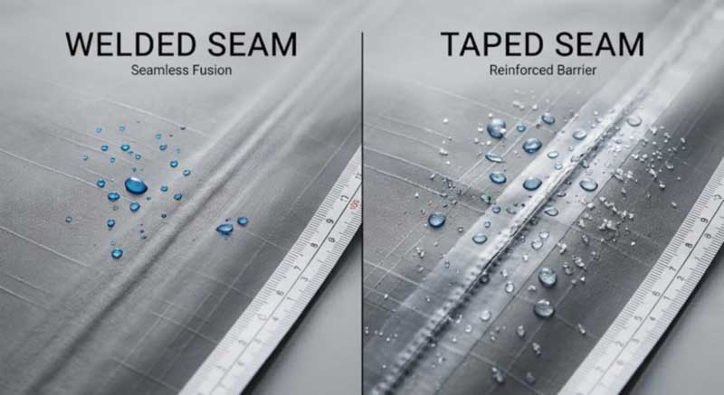 Welded vs Sewn: วิธีการผลิตกระเป๋ากันน้ำจริงๆ