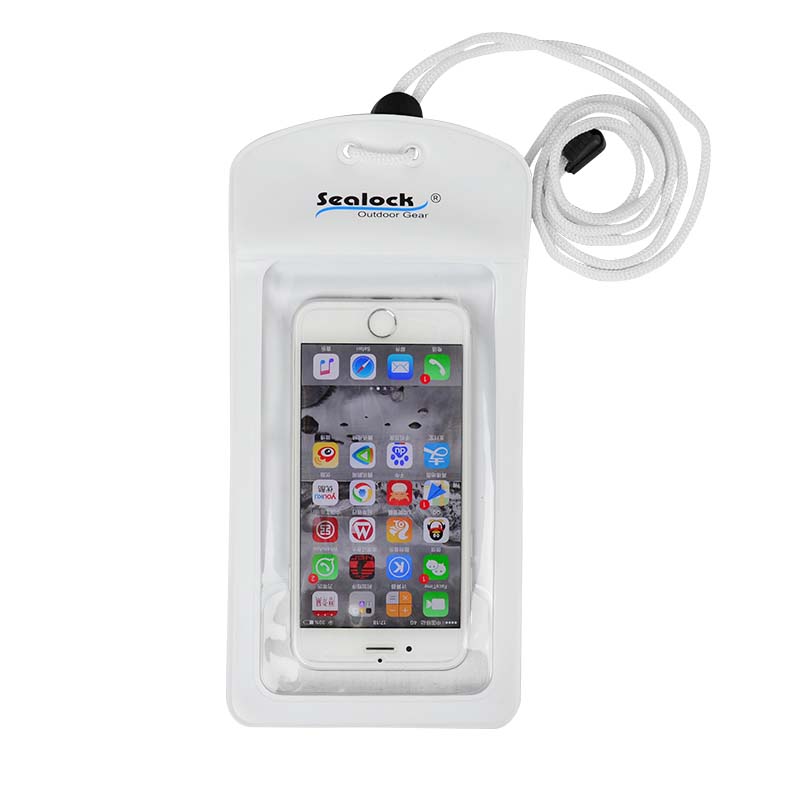 กระเป๋าใส่โทรศัพท์กันน้ำ IPX8 แบบ Dual-Seal พร้อมหน้าต่างกล้องด้านหลัง